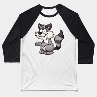 Cute Raccoon Baseball T-Shirt